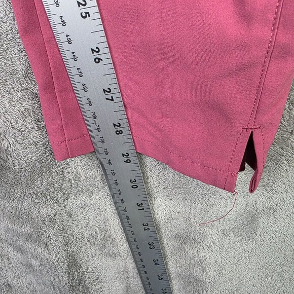Womens Wonderwink Renew Pink Modern Fit Pants Elastic Waist Polyester Size M - Picture 7 of 9